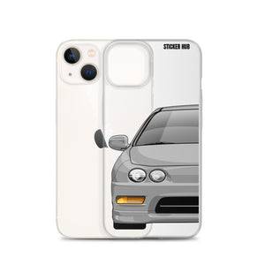 Silver Acura Integra - iPhone Case