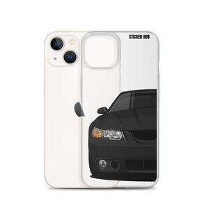 Black 03-04 Mustang SVT Cobra - iPhone Case