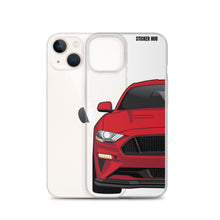 Load image into Gallery viewer, Race Red 18-21 Mustang 5.0 - iPhone Case