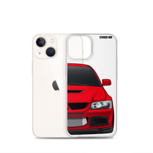 Load image into Gallery viewer, Red Mitsubishi Evo - iPhone Case