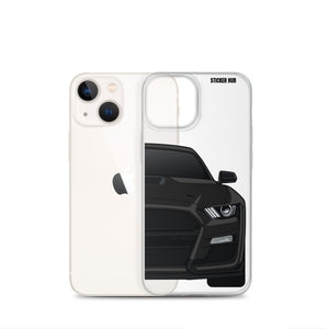 Black 20+ Mustang GT500 - iPhone Case