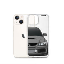 Load image into Gallery viewer, Gray Mitsubishi Evo - iPhone Case