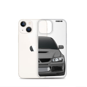 Gray Mitsubishi Evo - iPhone Case