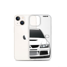 Load image into Gallery viewer, White Mitsubishi Evo - iPhone Case