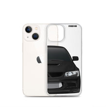 Load image into Gallery viewer, Black Mitsubishi Evo - iPhone Case