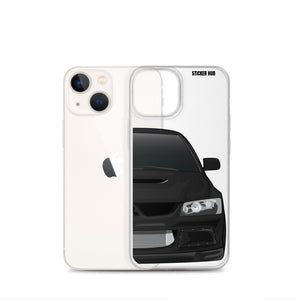 Black Mitsubishi Evo - iPhone Case