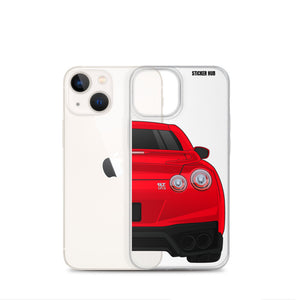 Solid Red R35 Nissan GTR - iPhone Case