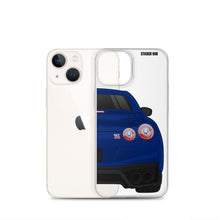 Load image into Gallery viewer, Deep Blue R35 Nissan GTR - iPhone Case