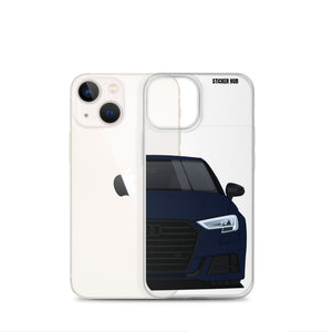 Moonlight Blue B9 Audi S3 - iPhone Case