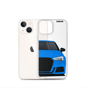 Turbo Blue B9 Audi S3 - iPhone Case