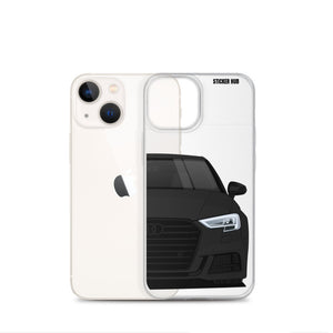 Black B9 Audi S3 - iPhone Case