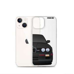 Black BMW E30 - iPhone Case