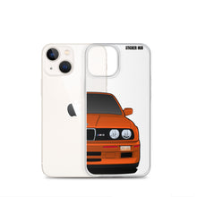 Load image into Gallery viewer, Orange BMW E30 - iPhone Case