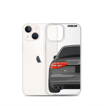 Load image into Gallery viewer, Monsoon Gray B8.5 Audi S4 - iPhone Case