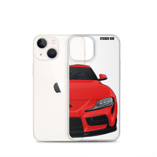 Load image into Gallery viewer, Renaissance Red MKV Toyota Supra - iPhone Case