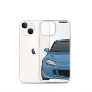 Suzuka Blue Honda S2000 - iPhone Case