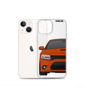 Orange 15-21 Charger - iPhone Case