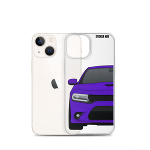 Purple 15-21 Charger - iPhone Case