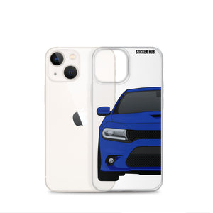 Blue 15-21 Charger - iPhone Case