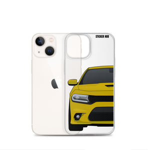 Yellow 15-21 Charger - iPhone Case