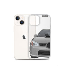 Load image into Gallery viewer, Crystal Grey 06-07 Subaru WRX STI - iPhone Case