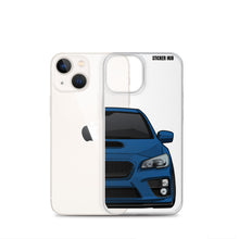 Load image into Gallery viewer, Galaxy Blue 15-17 Subaru WRX STI - iPhone Case