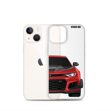 Load image into Gallery viewer, Red Hot 6th Gen Camaro ZL1 1LE - iPhone Case