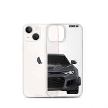 Load image into Gallery viewer, Gray 6th Gen Camaro ZL1 1LE - iPhone Case