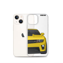 Load image into Gallery viewer, Rally Yellow 5th Gen Camaro ZL1 - iPhone Case