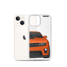 Load image into Gallery viewer, Inferno Orange 5th Gen Camaro ZL1 - iPhone Case