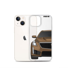 Load image into Gallery viewer, Bronze Sand Cadillac CTS-V - iPhone Case