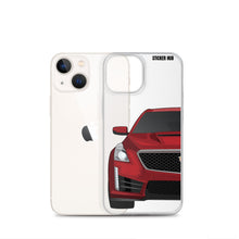 Load image into Gallery viewer, Red Cadillac CTS-V - iPhone Case