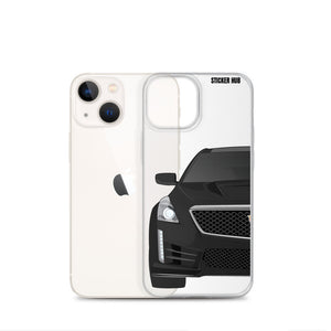 Black Cadillac CTS-V - iPhone Case