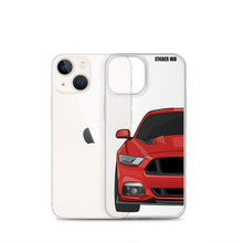 Load image into Gallery viewer, Race Red 15-17 Mustang 5.0 - iPhone Case