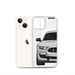 Avalanche Gray Mustang GT350 - iPhone Case