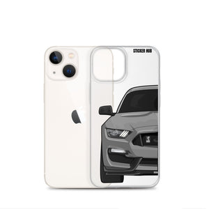 Gray Mustang GT350 - iPhone Case