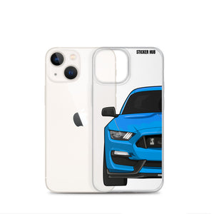 Grabber Blue Mustang GT350 - iPhone Case