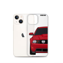 Load image into Gallery viewer, Race Red 11-12 Mustang 5.0 - iPhone Case