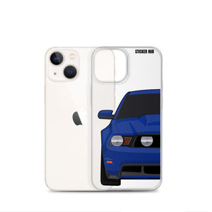 Kona Blue 11-12 Mustang 5.0 - iPhone Case