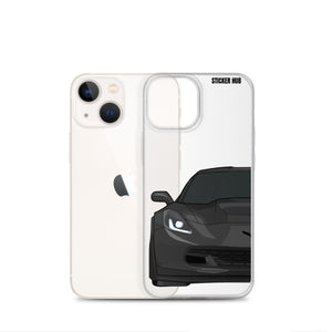 Black C7 Corvette Z06 - iPhone Case