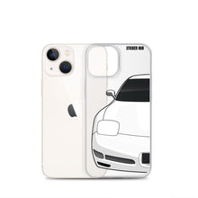 Load image into Gallery viewer, White C5 Corvette Z06 - iPhone Case