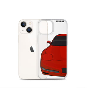 Torch Red C5 Corvette Z06 - iPhone Case