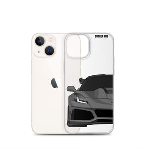 Gray C7 Corvette Zr1 - iPhone Case