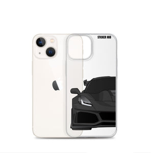 Black C7 Corvette Zr1 - iPhone Case