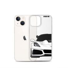 Load image into Gallery viewer, White C7 Corvette Zr1 - iPhone Case