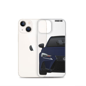 Nightfall Blue Lexus IS300 - iPhone Case