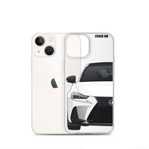 White Lexus IS300 - iPhone Case