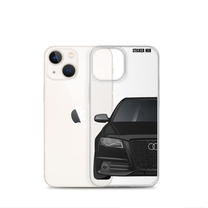 Black B8 Audi S4 - iPhone Case