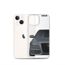 Load image into Gallery viewer, Meteor Gray B8 Audi S4 - iPhone Case