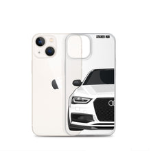 Load image into Gallery viewer, White B8.5 Audi S4 - iPhone Case